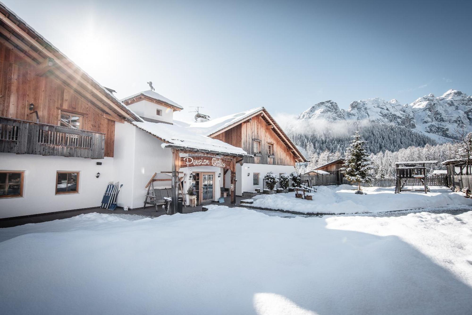 Hotel Pension Odles San Martino in Badia Esterno foto